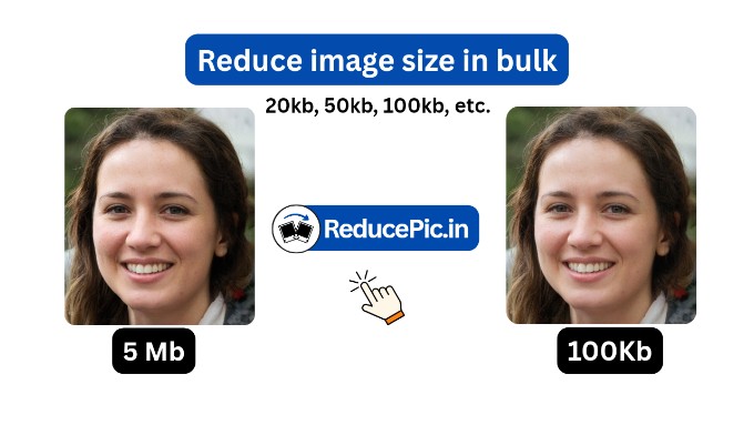 Compress images by ReducePic without losing quality